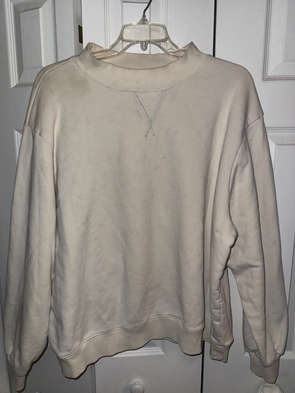 Parke Cream Crewneck Sweatshirt from the Bridal Collection